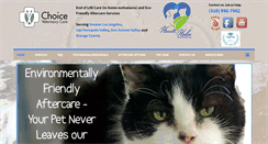 Desktop Screenshot of choicevet.com